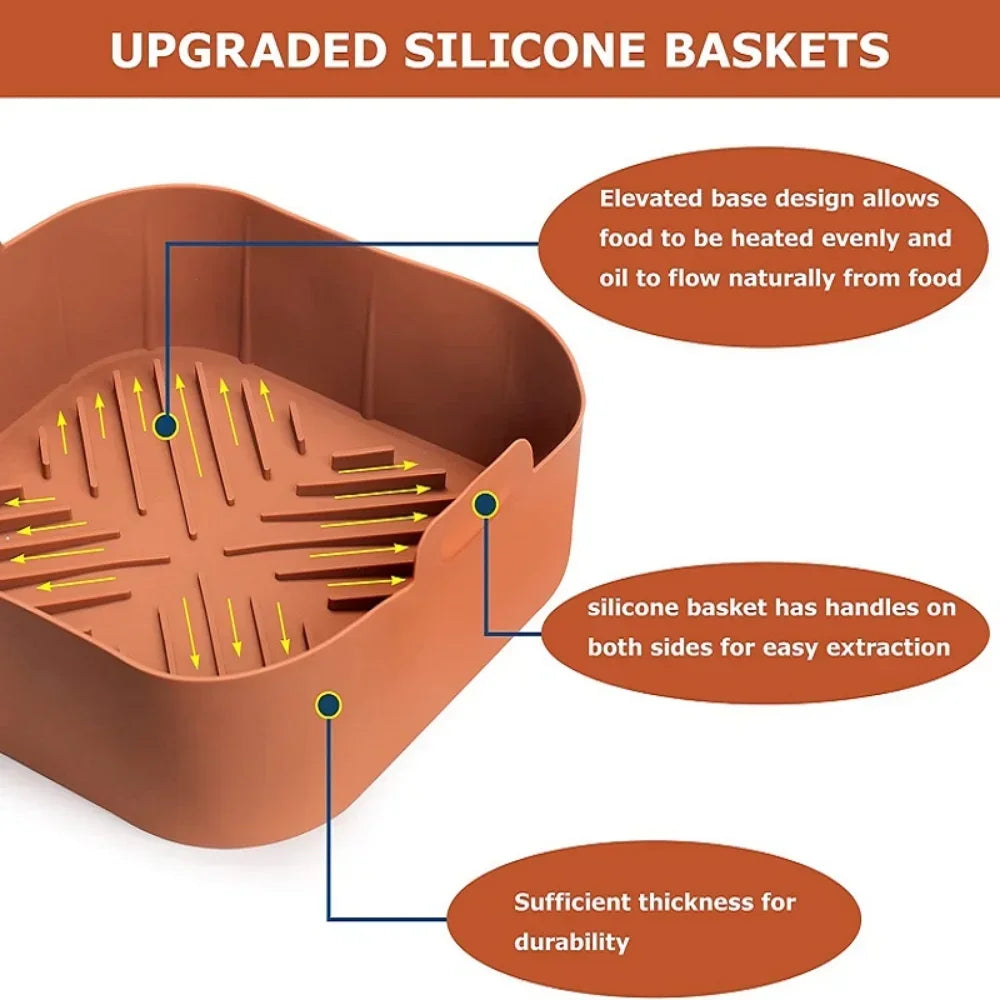 21CM Silicone Air Fryers Liner